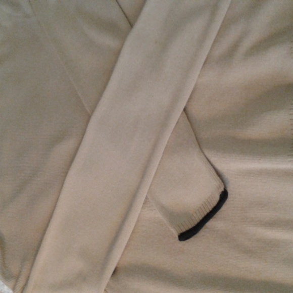 Emma James Petite Brown Button Down Sweater - Picture 7 of 7